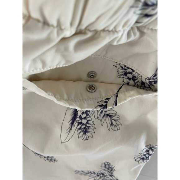 Nanamica Men's Easy Shorts‎ Cream Hawaiian Japan Floral Size 30 New $430 - Picture 10 of 11